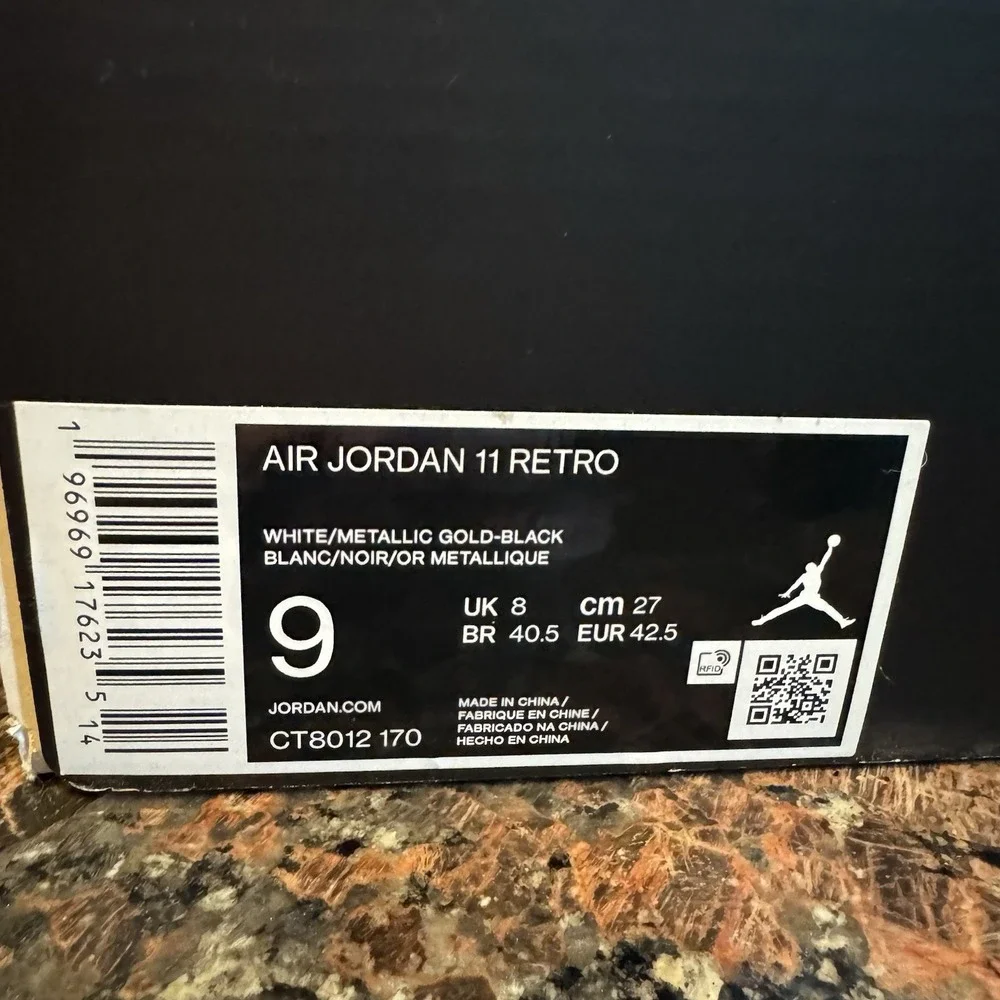 Air Jordan‎ 11 Retro DMP Gratitude (2023)  Size 9 CT8012-170 Never Worn NIB